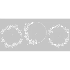 8 versch. pers. Jeansjackenaufdruck Braut/Hochzeit/Verlobung/ Get Ready/weiß Blumenmuster/Ringe/Eukalyptus /Bü