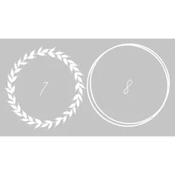 8 versch. pers. Jeansjackenaufdruck Braut/Hochzeit/Verlobung/ Get Ready/weiß Blumenmuster/Ringe/Eukalyptus /Bü