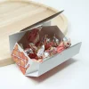 10 Weihnachten Geschenkverpackung, Lebkuchen | Weihnachtsbox zum selbst Beschriften  | Lebkuchenhaus Box