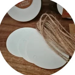 6 weihnachtliche Einmachgläser inkl. Etiketten für handmade Geschenke