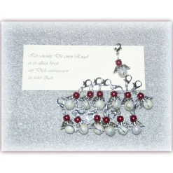 10 x Engelchen Gastgeschenk, Give Away, Engel mit Kärtchen Spruch