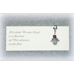 10 x Engelchen Gastgeschenk, Give Away, Engel mit Kärtchen Spruch