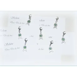 7 x Gastgeschenke Fisch für Taufe oder Kommunion, Give Away Fischlein