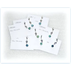 8 x Gastgeschenke Jadeperle und Fisch für Taufe und Kommunion, Give Away