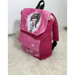 2 x Kindergarten Rucksack für Zwillinge oder Geschwister - mit und ohne Namen - Kinderrucksack - Tasche für Mädchen