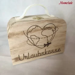 Ab in den Urlaub - Holzkoffer