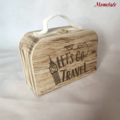 Ab in den Urlaub - Holzkoffer