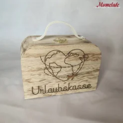 Ab in den Urlaub - Holzkoffer
