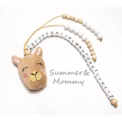 ABC Kette, Rechenkette, LAMA, Schultüte, Schulanfang, Geschenk Erstklässler, Geschenk Einschulung