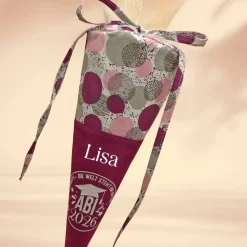 Abi Abschlusstüte Schultüte, Abitur Schultüte -  Abi 2026 Mathe schwarz weiß