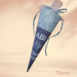 Abi Abschlusstüte Schultüte, Abitur Schultüte -  Abi 2026 Olivgrün, grau