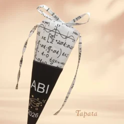 Abi Abschlusstüte Schultüte, Abitur Schultüte -  Abi 2026 Mathe schwarz weiß