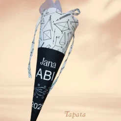 Abi Abschlusstüte Schultüte, Abitur Schultüte -  Abi 2026 Geo weiß