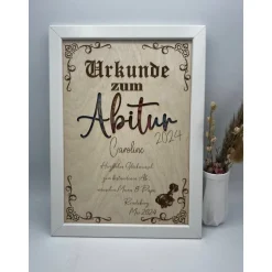 Abitur Geldgeschenk , Abi 2024 , Geschenk zur Prüfung , Abitur Geschenkideen, Geschenkideen zur Prüfung, Geschenk in Bil