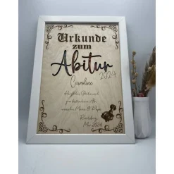 Abitur Geldgeschenk , Abi 2024 , Geschenk zur Prüfung , Abitur Geschenkideen, Geschenkideen zur Prüfung, Geschenk in Bil