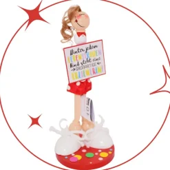 Abschiedsgeschenk Erzieherin – Handgemachte Figur aus Holz – Kindergarten Dankeschön Geschenk