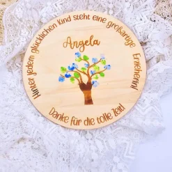 Abschiedsgeschenk Erzieherin | Geschenkidee Tagesmutter | personalisiertes Geschenk Lehrerin | Dankeschön zum Abschied |