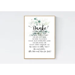 Abschiedsgeschenk Kollegin Kollege Verabschiedung Ruhestand Rente Geschenk Poster Bild Eukalyptus