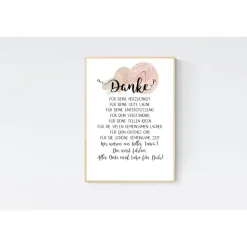 Abschiedsgeschenk Kollegin Kollege Verabschiedung Ruhestand Rente Geschenk Poster Bild Modern