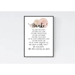 Abschiedsgeschenk Kollegin Kollege Verabschiedung Ruhestand Rente Geschenk Poster Bild Modern