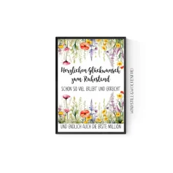 Abschiedsgeschenk Kollegin Kollege Verabschiedung Geldgeschenk Ruhestand Rente Geschenk