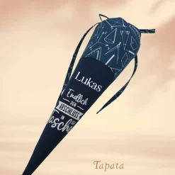 Abschlusstüte - Endlich den Abschluss in der Tasche personalisierbar mit Spruch