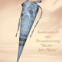 Abschlusstüte - Endlich den Abschluss in der Tasche personalisierbar mit Spruch