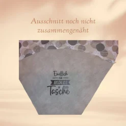 Abschlusstüte - Endlich den Abschluss in der Tasche personalisierbar mit Spruch