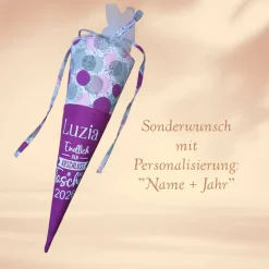 Abschlusstüte - Endlich den Abschluss in der Tasche personalisierbar mit Spruch