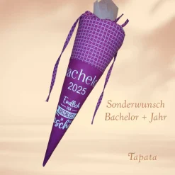 Abschlusstüte - Glückwunsch zum Schulabschluss personalisierbar mit Spruch