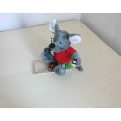 Achtung Mäuse Geldgeschenk Weihnachten – Dekorative Mausefalle mit Plüschmaus, Laptop & Handy