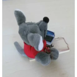Achtung Mäuse Geldgeschenk Weihnachten – Dekorative Mausefalle mit Plüschmaus, Laptop & Handy