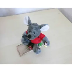 Achtung Mäuse Geldgeschenk Weihnachten – Dekorative Mausefalle mit Plüschmaus, Laptop & Handy
