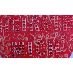 Acrylbild HEIRATE MICH Herz Herzbild Acrylbild Collage Bild auf herzförmigem Keilrahmen Heiratsantrag