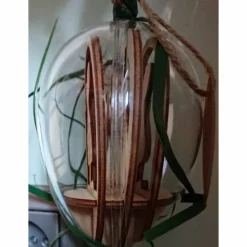 Acryl-Ei mit Holzhasen