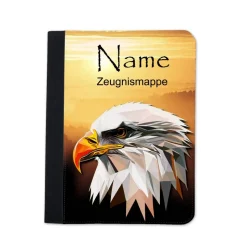 Adler Zeugnismappe personalisiert | Zeugnismappe | Zeugnismappe mit Namen | Urkundenmappe