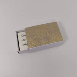 Adventkalender Golden ☆Streichholzschachtelkalender☆