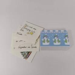 Adventkalender Schneemann ☆Streichholzschachtelkalender☆