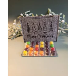 Adventkalender to Go, mit Blister, Mini-Kalender ,Geschenk ,Mitbringsel, Sofortkauf,Weihnachten,Personalisierbar