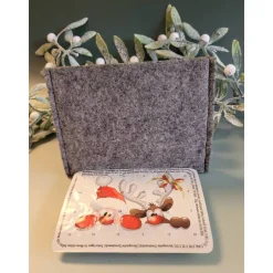 Adventkalender to Go, mit Blister, Mini-Kalender ,Geschenk ,Mitbringsel, Sofortkauf,Weihnachten,Personalisierbar