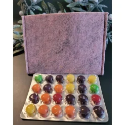 Adventkalender to Go, mit Blister, Mini-Kalender ,Geschenk ,Mitbringsel, Sofortkauf ,Weihnachten, Personalisierbar