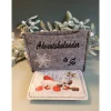 Adventkalender to Go, mit Blister, Mini-Kalender ,Geschenk ,Mitbringsel, Sofortkauf,Weihnachten,Personalisierbar