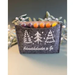 Adventkalender to Go, mit Blister, Mini-Adventkalender, Geschenk ,Mitbringsel, Sofortkauf,Weihnachten,Personalisierbar
