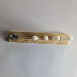 Adventkranz aus Holz ☆ Advent für den Schreibtisch☆ Adventholz Adventskranz