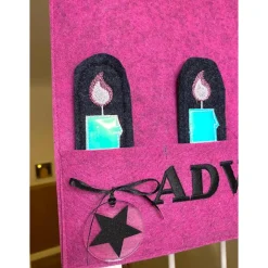 Advents Plakat der Adventskranz fürs Büro