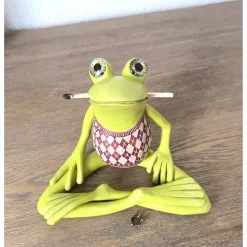 Adventsfrosch Adventkranz, Advent, Weihnachten, Frosch Adventkranz, Frosch Figur, witziger Adventkranz, Adventsdeko, 4 K