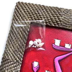 Adventsfrosch, immerwährend, Adventskalender, Adventkranz, Adventszeit, Weihnachtsdeko, Froschbild, witziges Bild, Froschkönig, Weihnachten