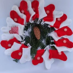 Adventskalender - 24 gestrickte Söckchen