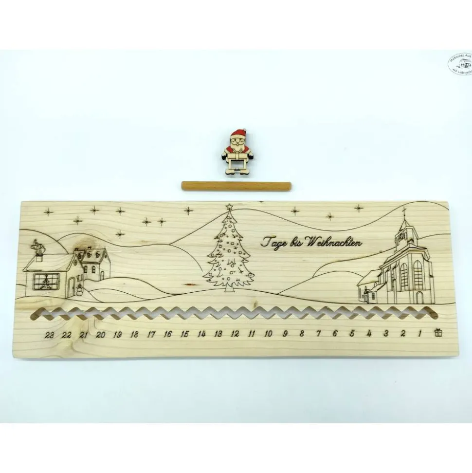 Adventskalender … Tage bis Weihnachten „Dorf“ I Adventskalender-Countdown / Weihnachtscountd