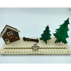 Adventskalender … Tage bis Weihnachten „Lebkuchenhaus“ I Adventskalender-Countdown / Weihnachtscountdown